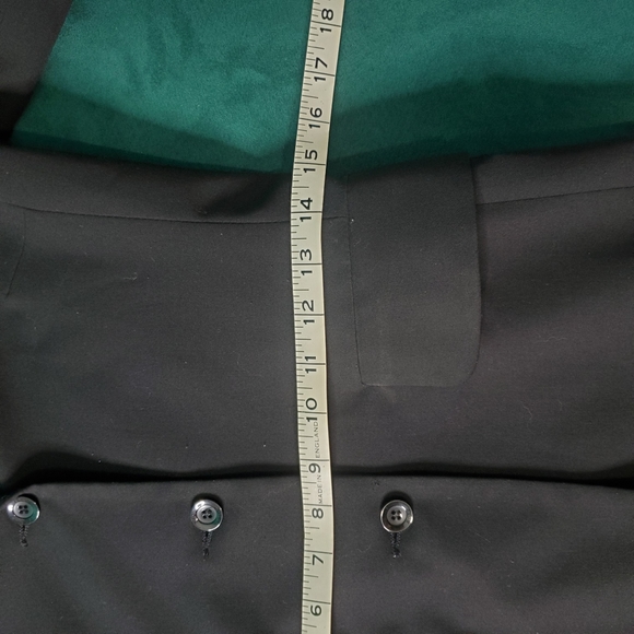 DENNY ROSE black long blazer - Picture 6 of 7